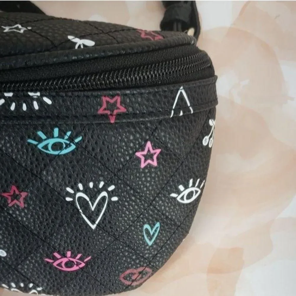 Claire’s Black Fanny‎ Pack Bag